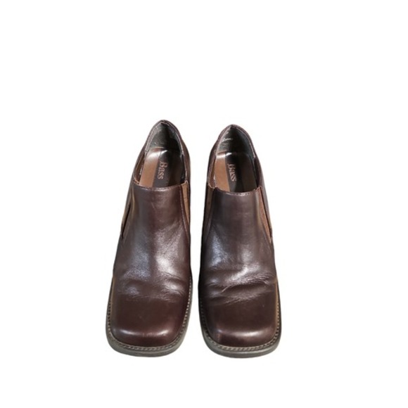 G.H. Bass & Co. Shoes - G.H. Bass Women's Brown Leather Ankle Boots Size‎ 6.5